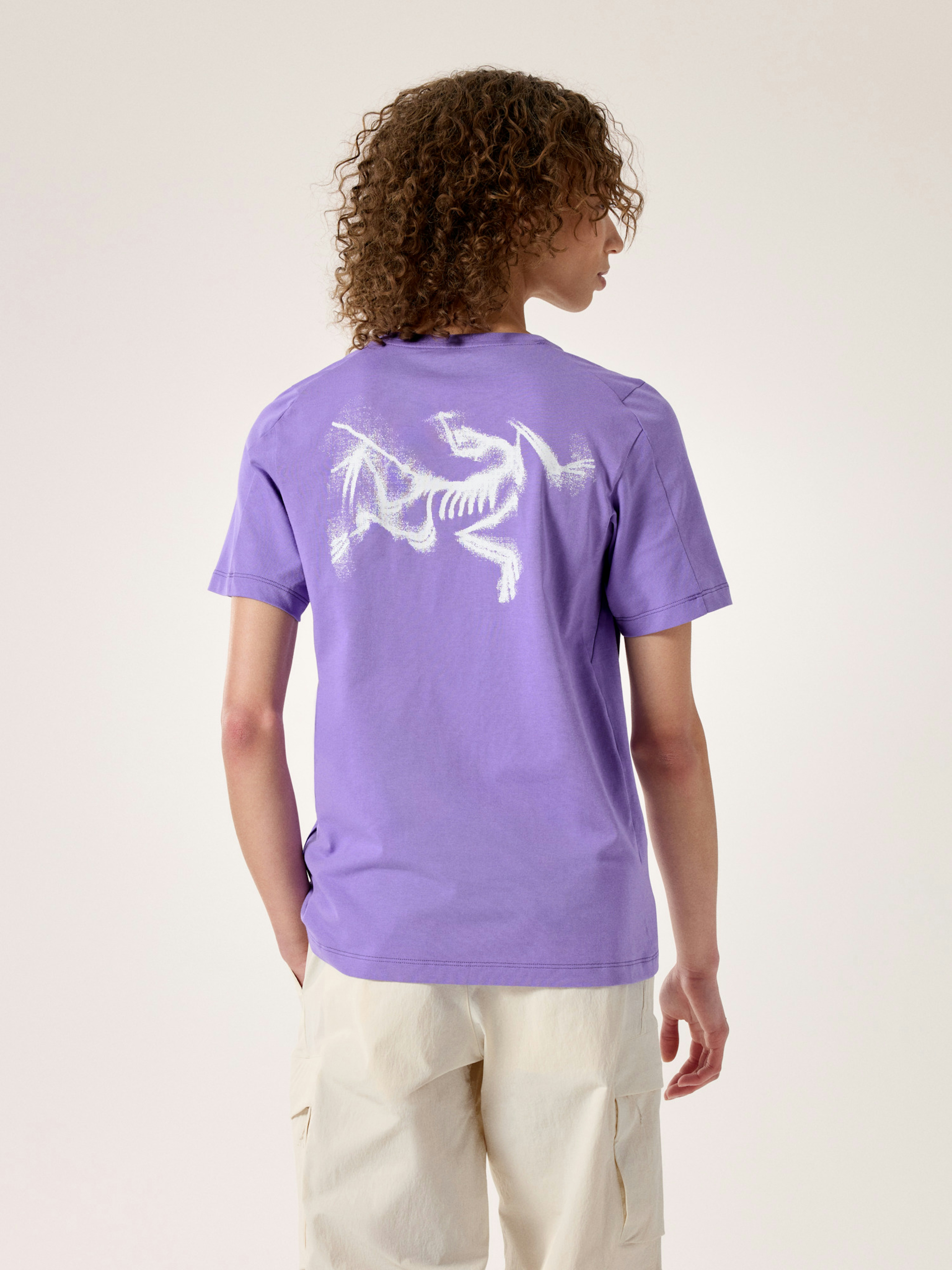Kragg SL Cotton Blurred Bird Crew Shirt SS Women's