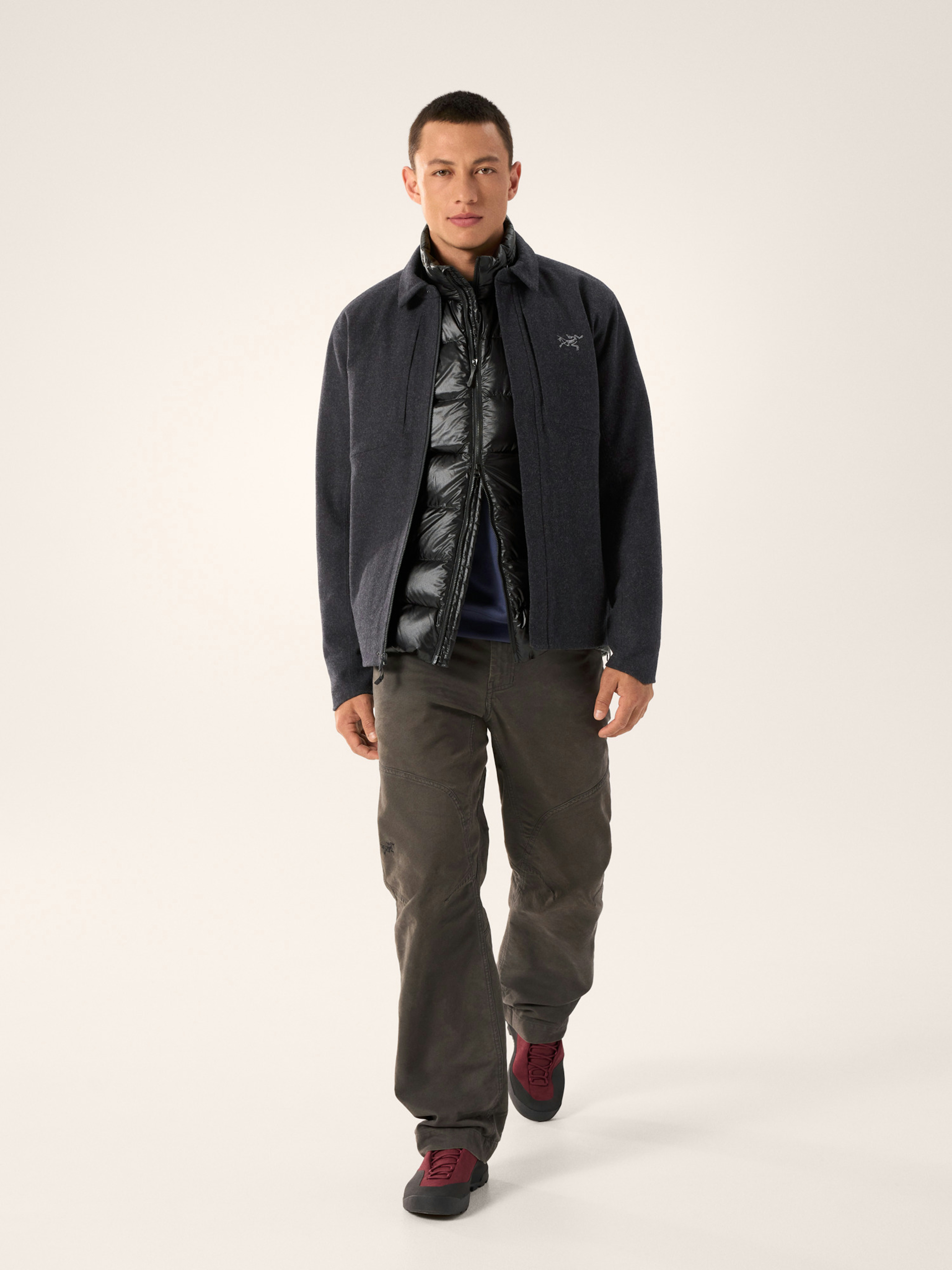 Sawyer Wool Overshirt Men's