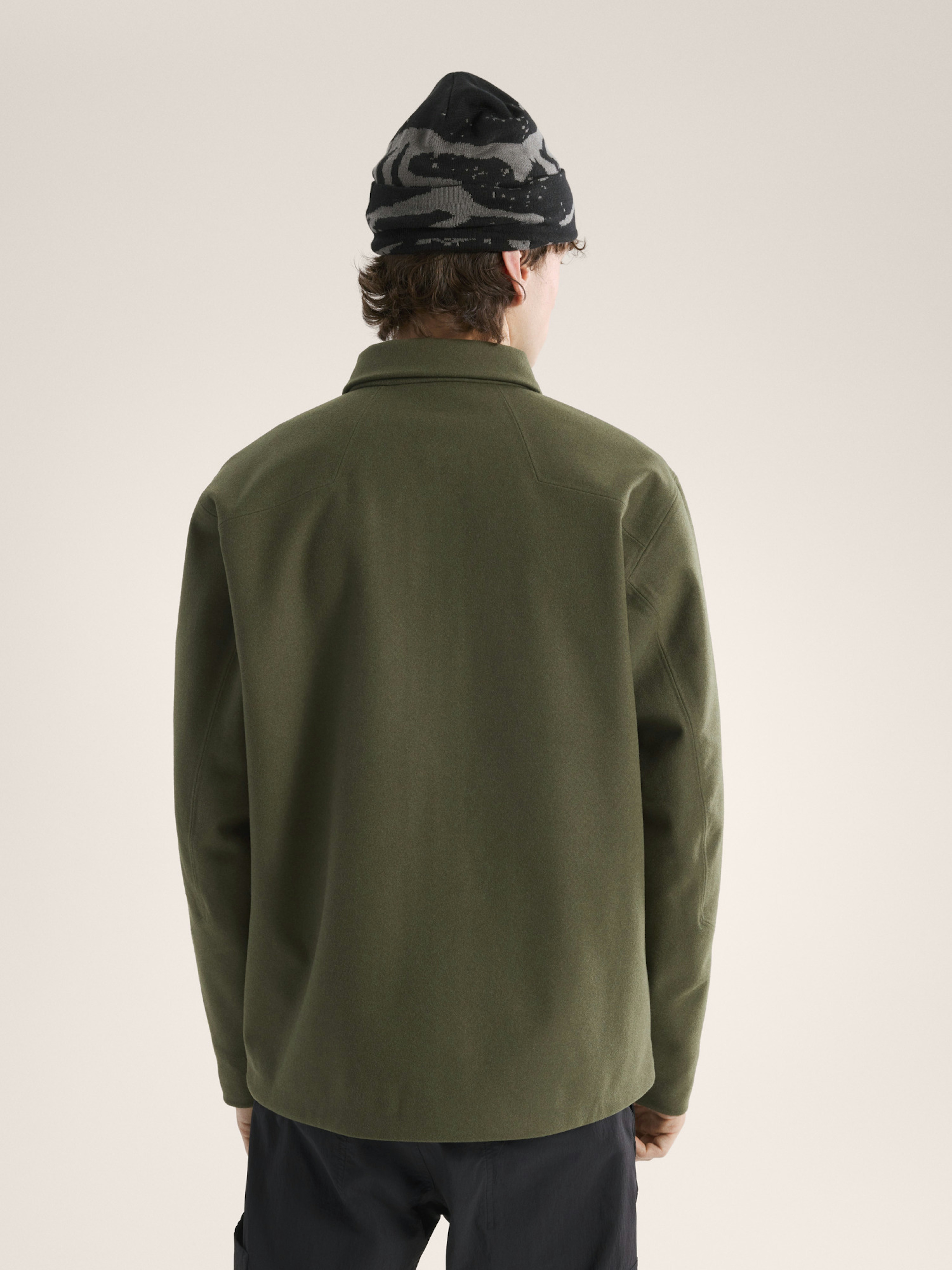 Sawyer Wool Overshirt Men's