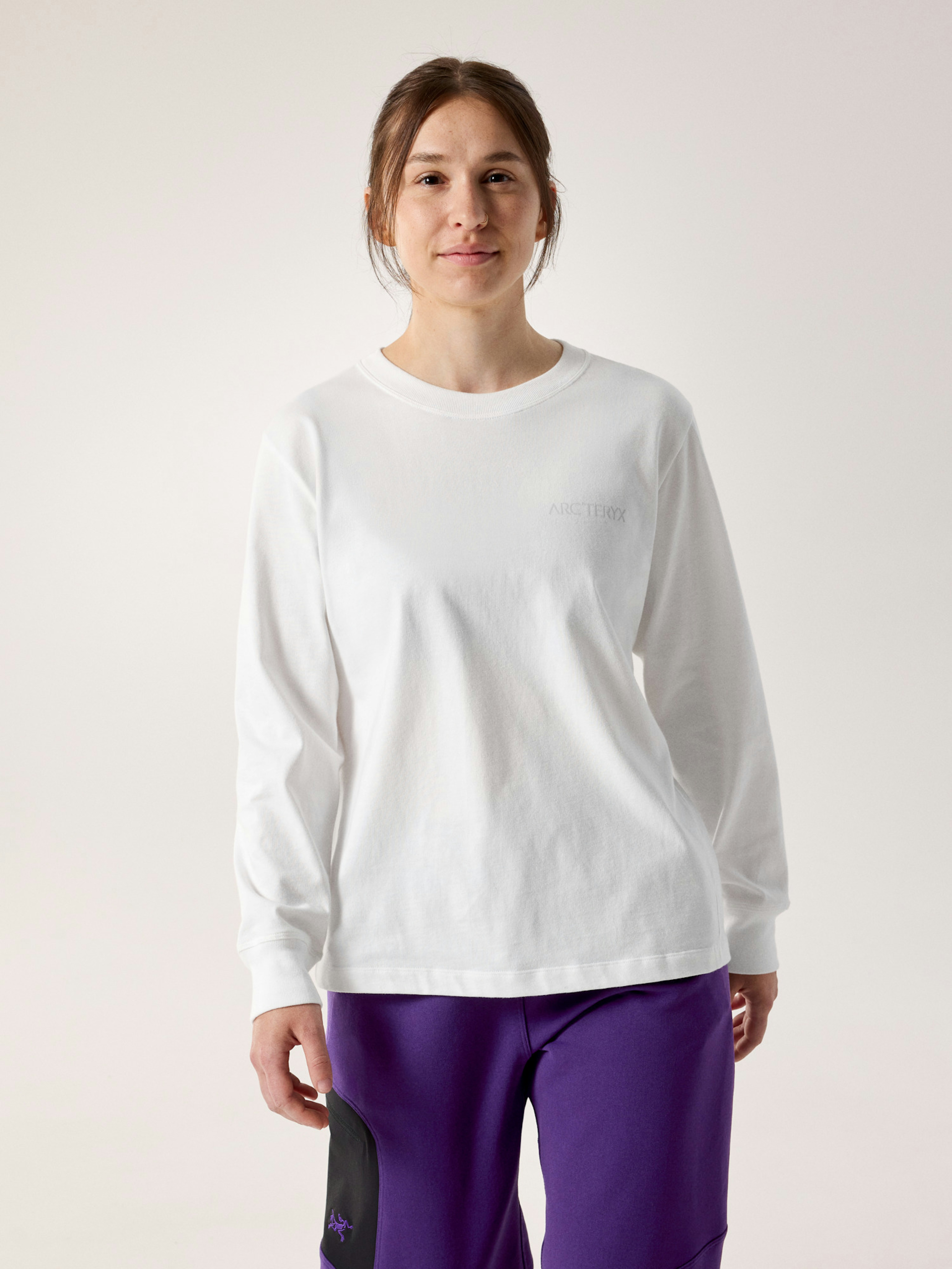 Kragg Cotton Bird Crew Neck Shirt LS Women's