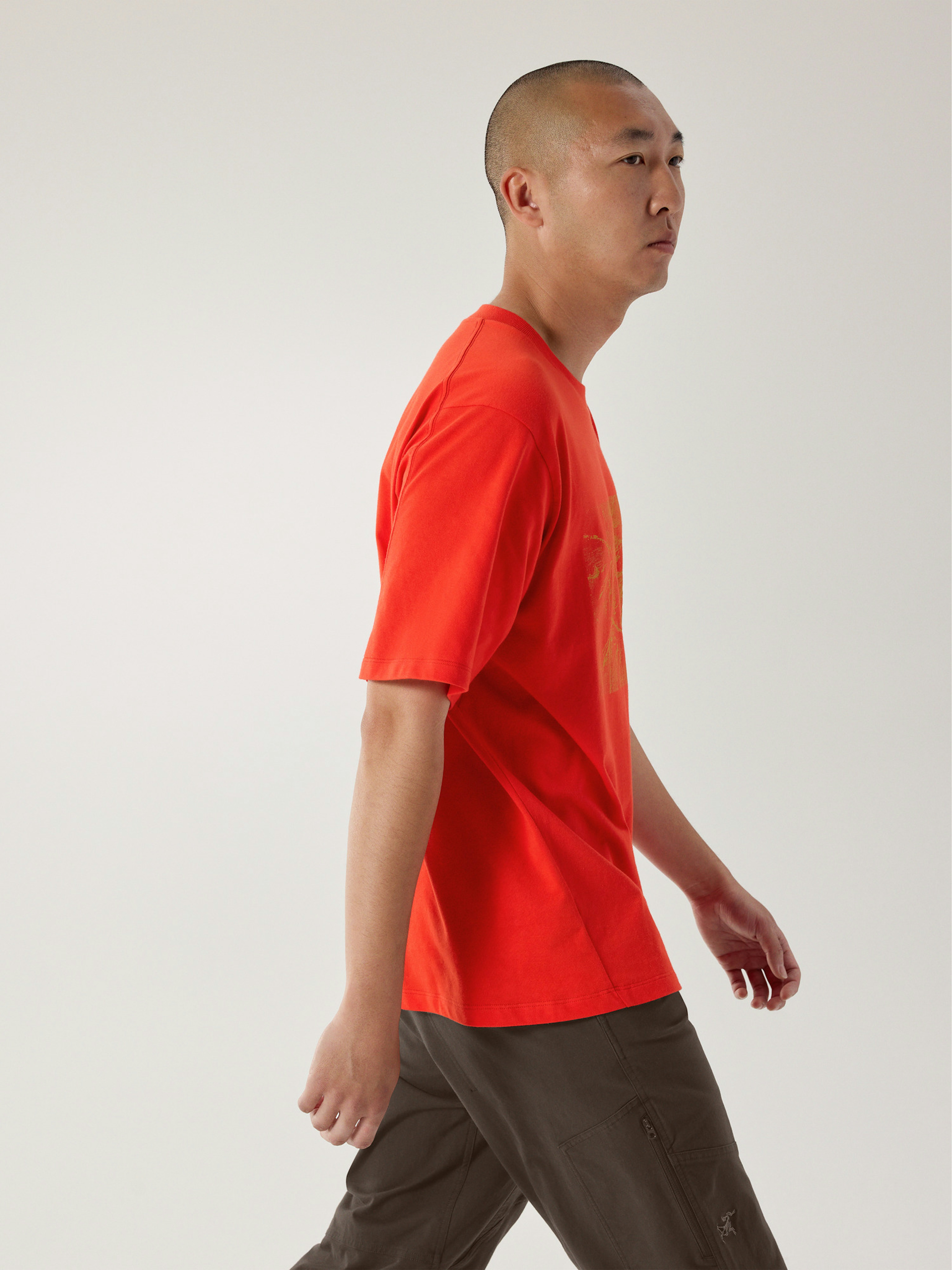Kragg Cotton Lithographica Shirt SS Men's