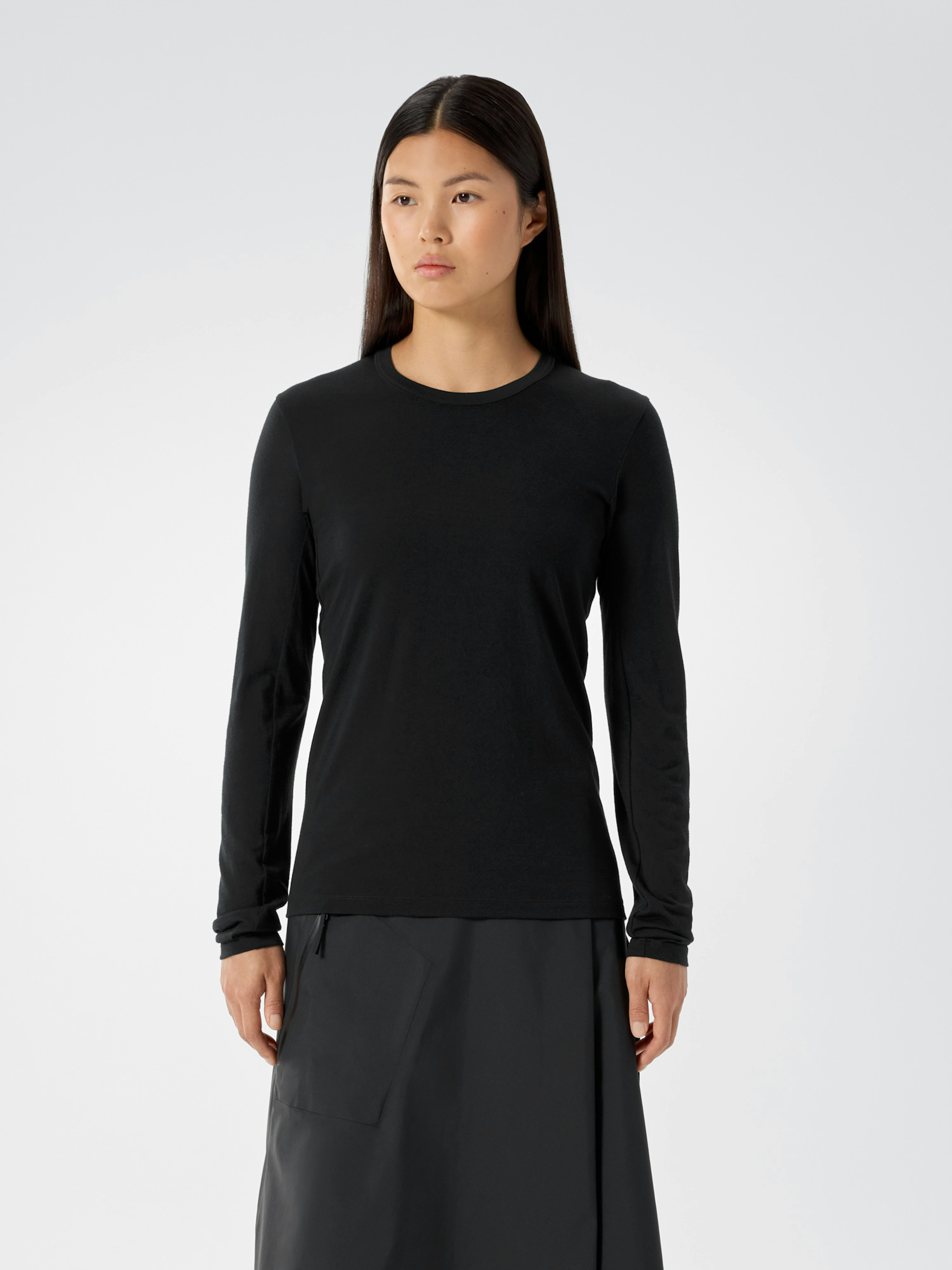 Frame Crew Neck Shirt LS Women's