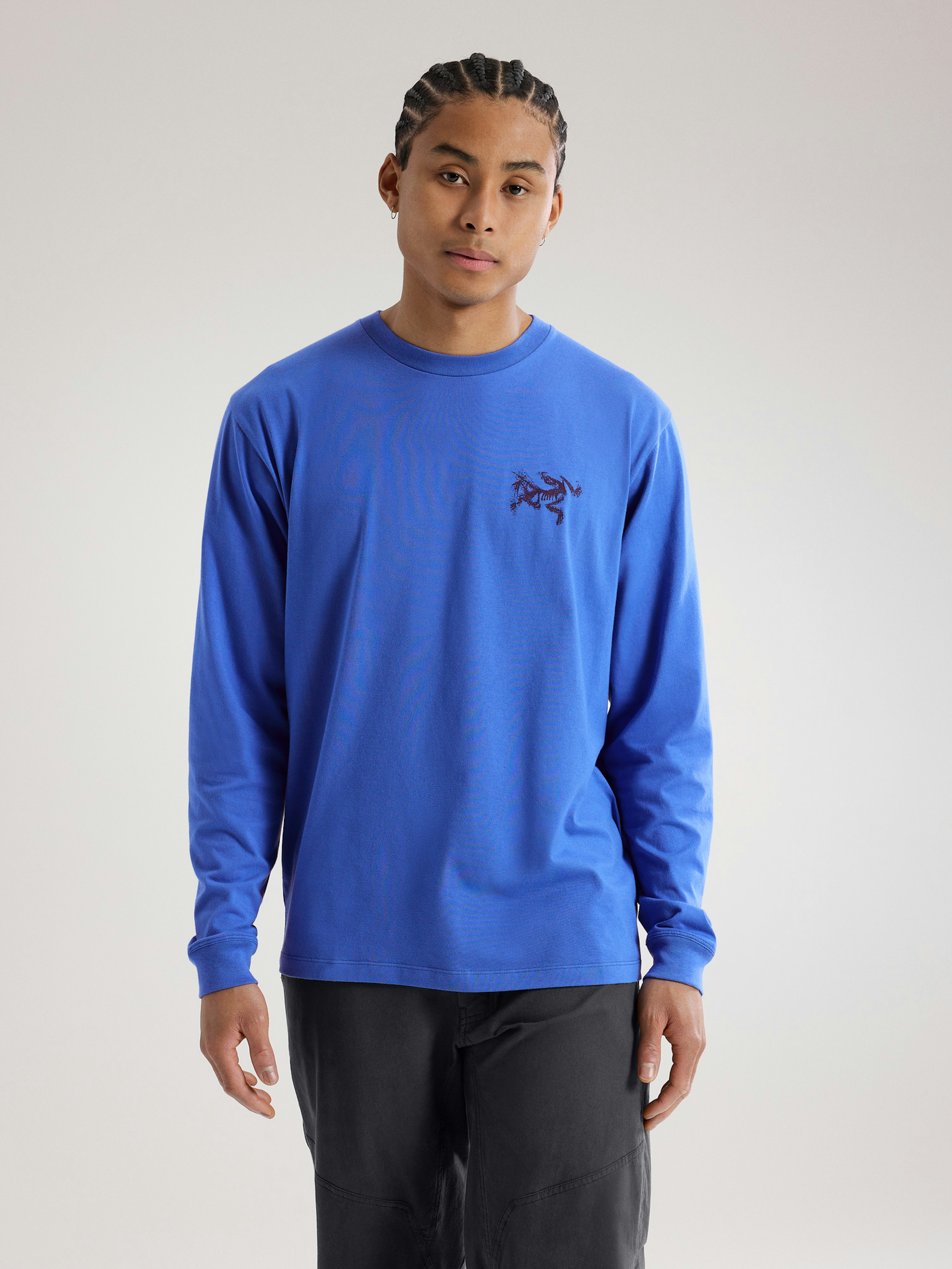 Kragg SL Cotton Bird Tile Shirt LS Men's