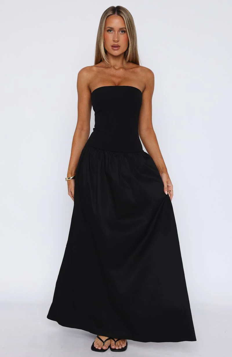 Take Back Maxi Dress Black