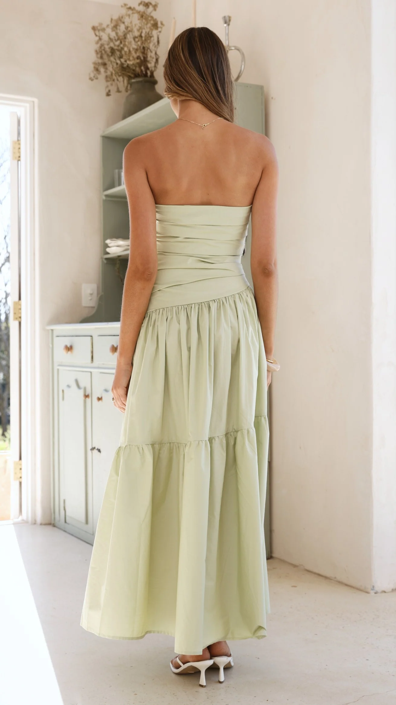 Lola Maxi Dress - Sage