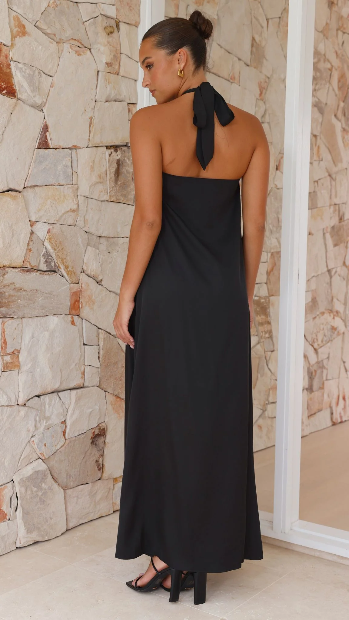 Monique Maxi Dress - Black