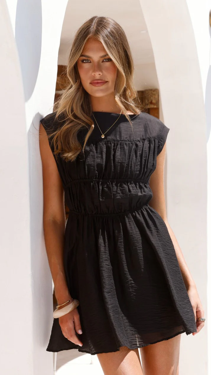 Masha Mini Dress - Black