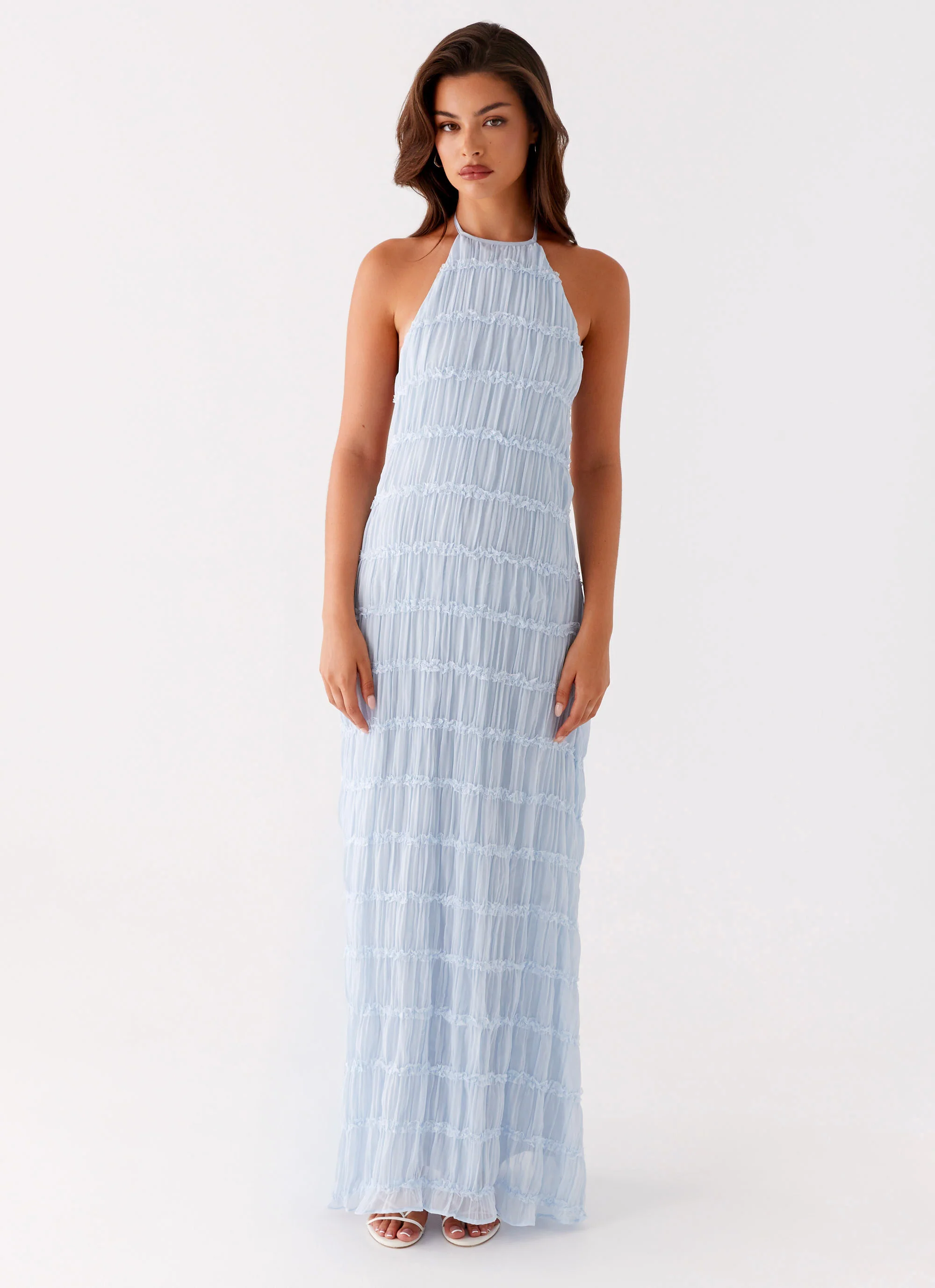 Aullie Maxi Dress - Blue