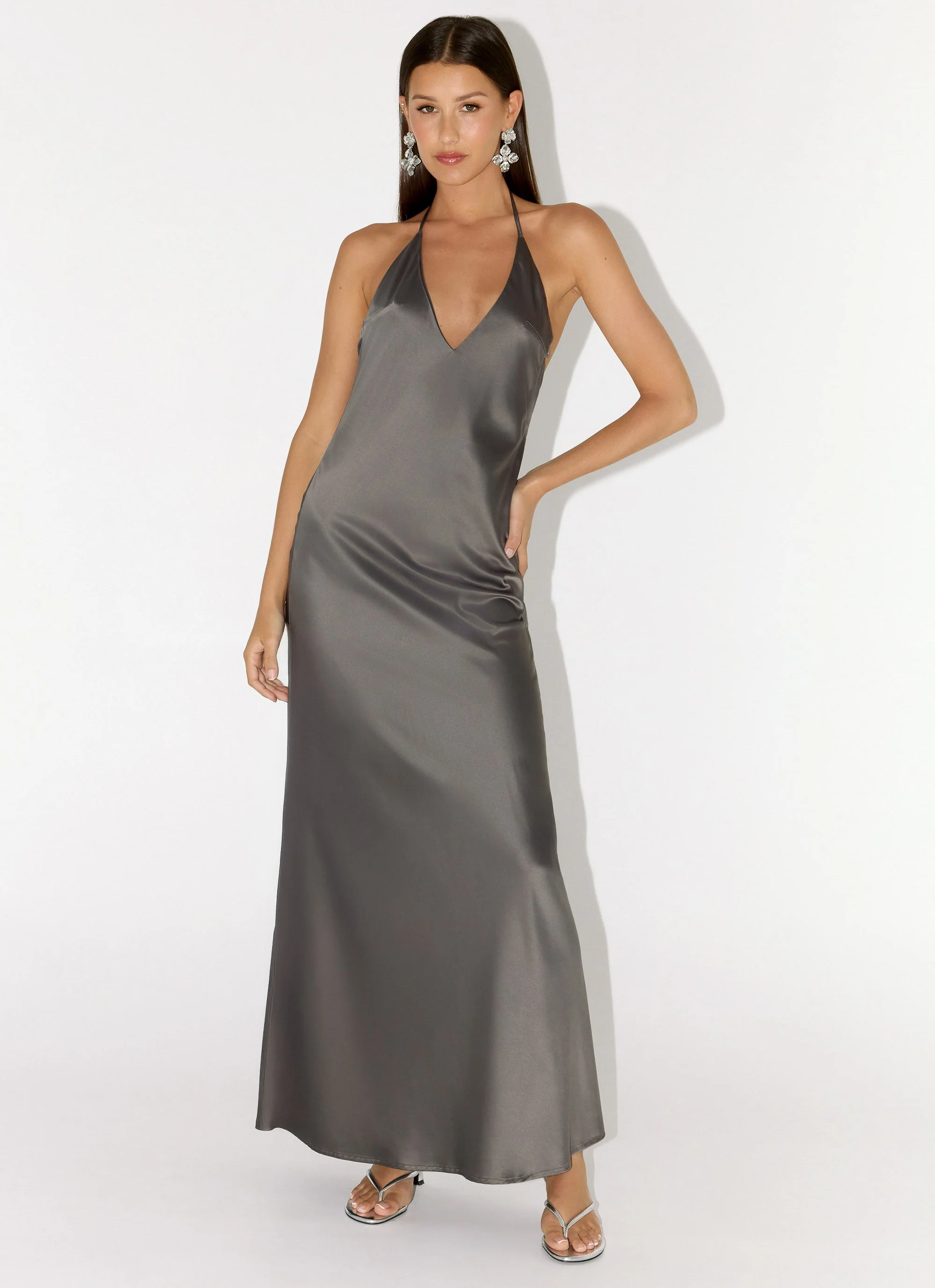 Bondi Heat Maxi Dress - Ash