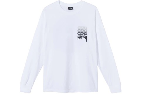 Stussy x CDG Dot LS Long Sleeve – Streetwear Fusion Classic