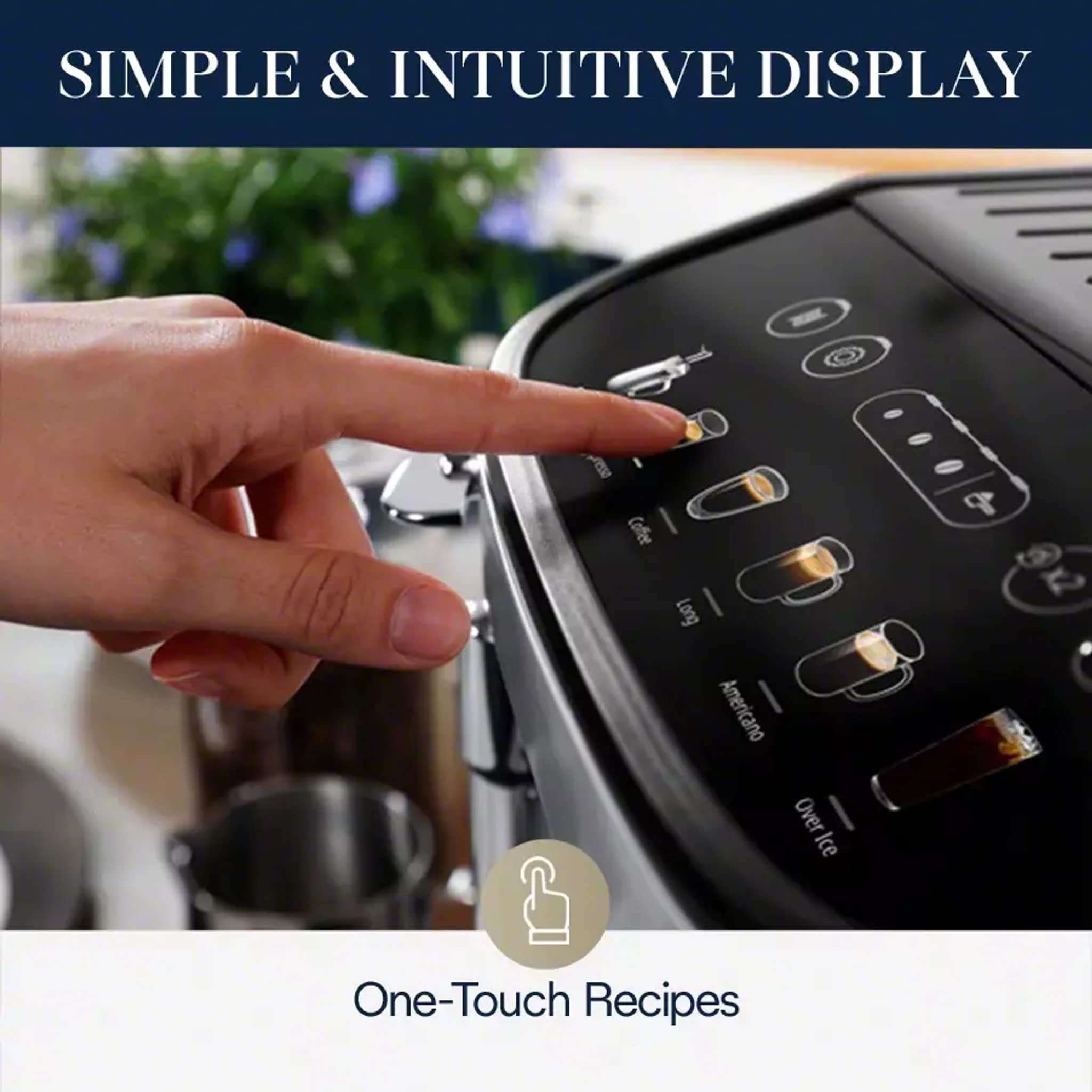 De��Longhi Magnifica Evo ECAM29043SB Espresso Machine �C 6 One-Touch Recipes, Built-in Grinder, Milk Frother, Black/Silver