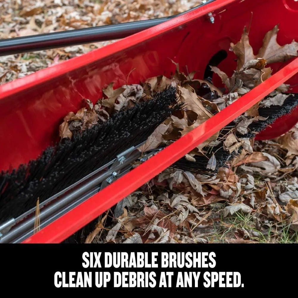 CMXGZBF7124546 52 Tow Lawn Sweeper, Black