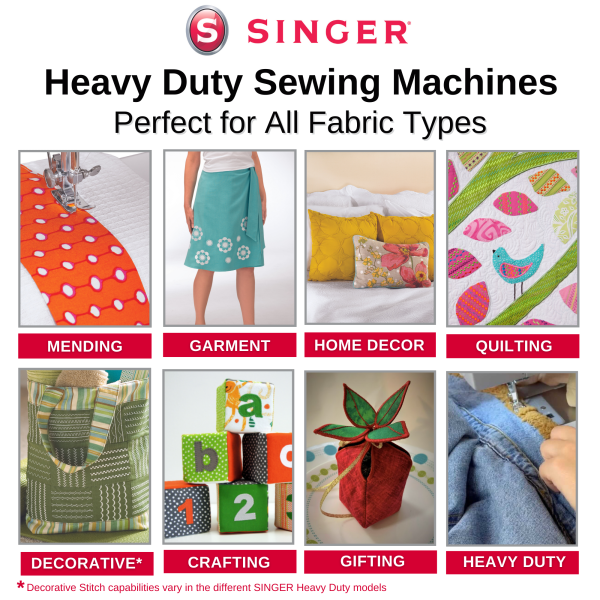 SINGER HD6600 Heavy Duty Computerized Sewing Machine