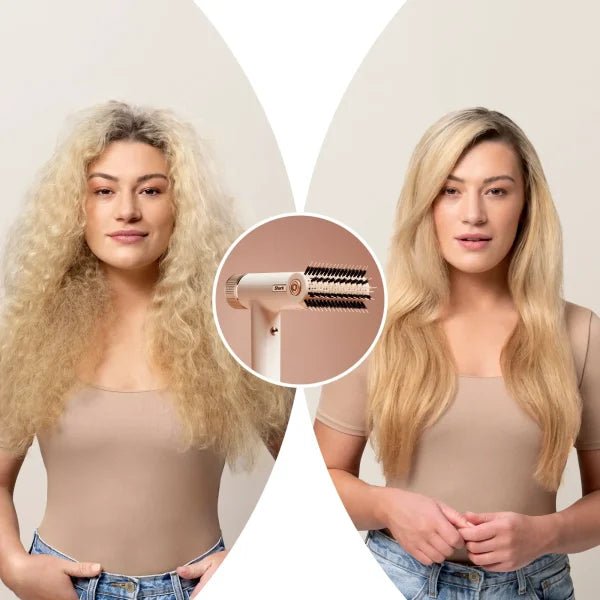 Shark SpeedStyle RapidGloss Finisher and High-Velocity Dryer Silk Straight Wavy