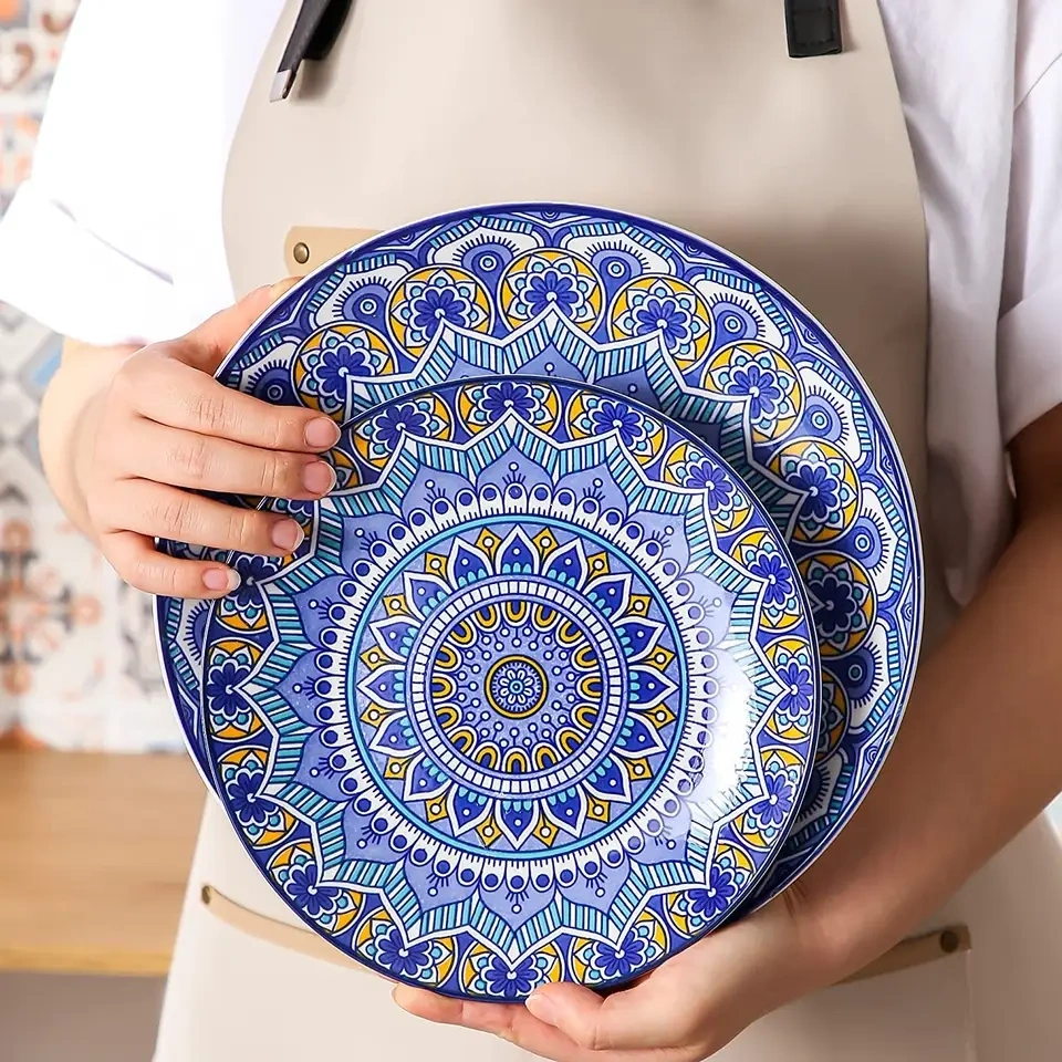 Brand Deluxe 58-Piece Ceramic Tableware Set  C Durable, Stylish, High-Quality Dining Essentials