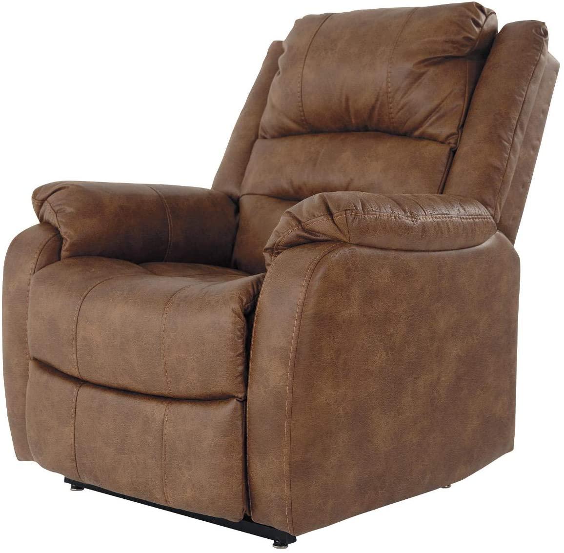 g Brown Power Lift Recliner for Elderly
