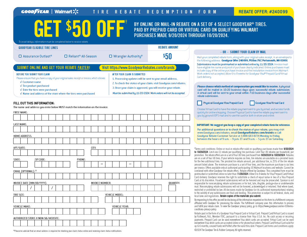 Goodyear Wrangler Authority A/T 275/65R18 116S All-Terrain Tire