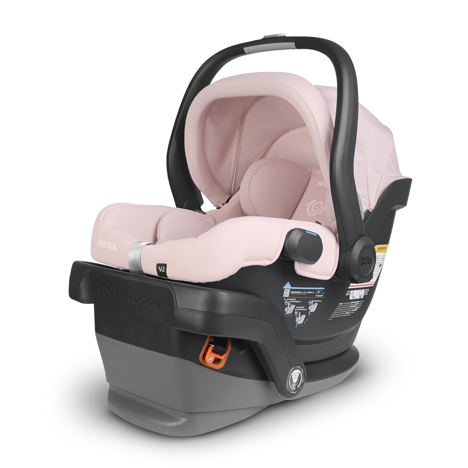 Infant Car Seat/Easy Installation/Innovative SmartSecure Technology/Base + Robust Infant Insert Included/Direct Stroller Attachment/Jake (Charcoal)