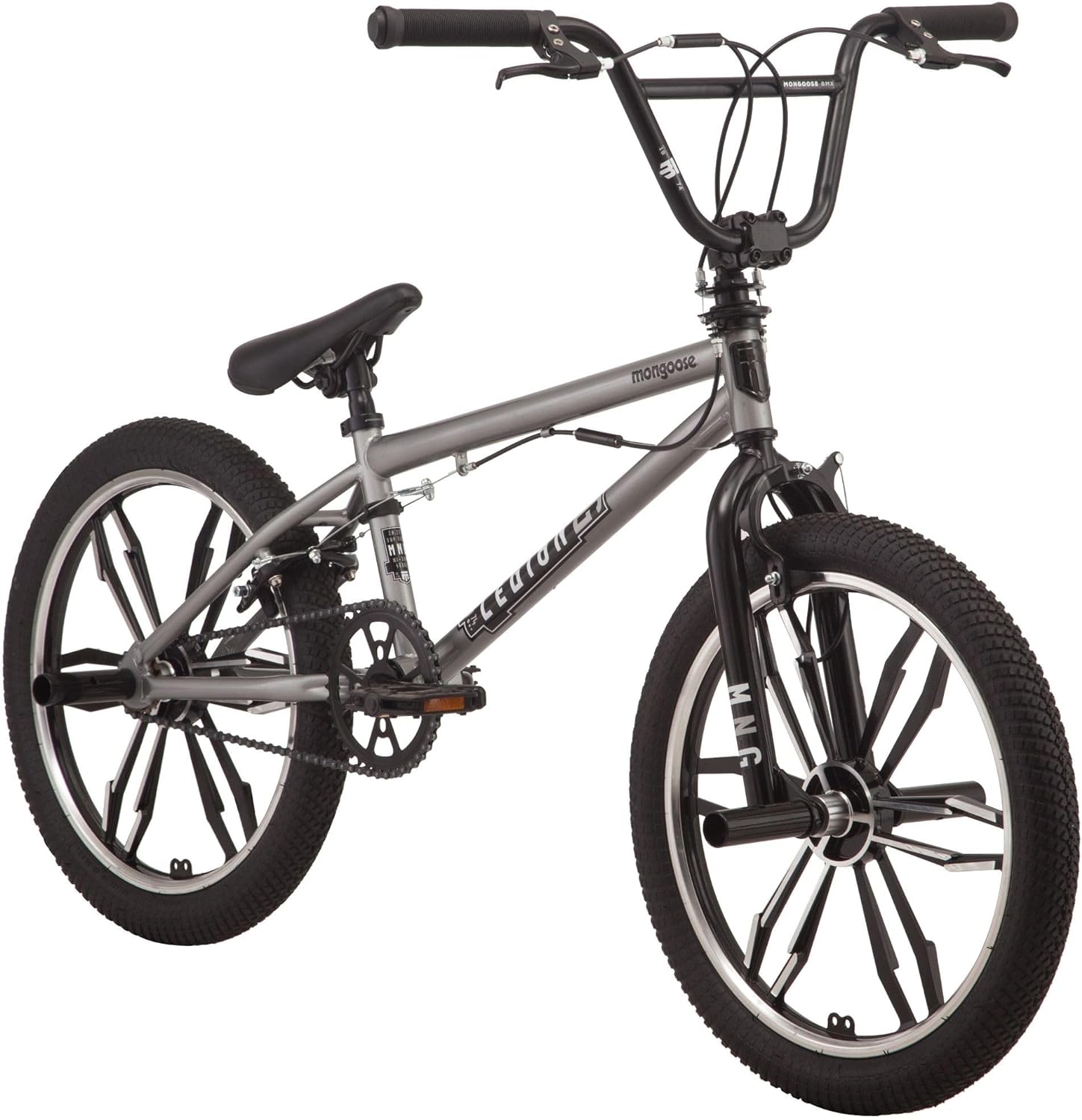 Legion Kids Freestyle Sidewalk BMX Bike, Beginner Riders, Boys and Girls, 16-20-inch Wheels, Hi-Ten Steel Frame, Micro Drive BMX Gearing
