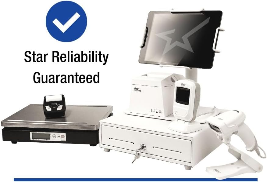 Thermal Receipt Printer with Device and Mfi USB Ports, Auto-cutter, and Internal Power Supply - Gray