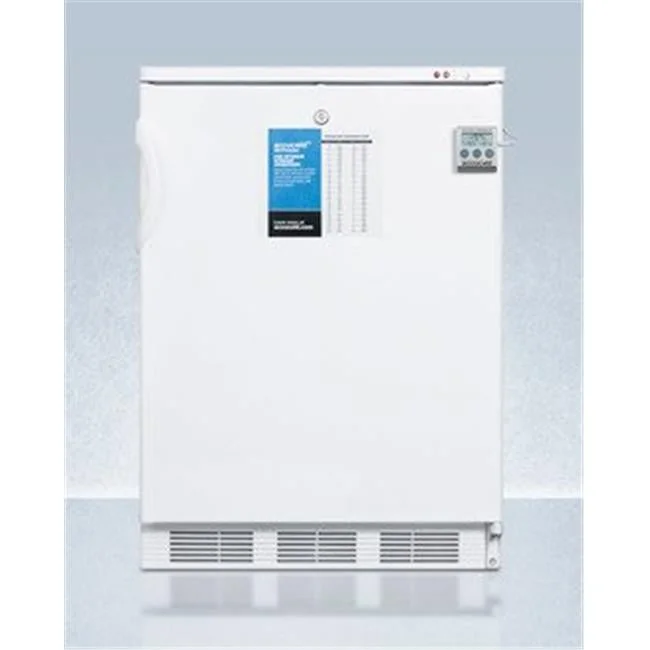 24 in. Wide Built-in -25 deg C Manual Defrost All Freezer with Lock & Thermometer