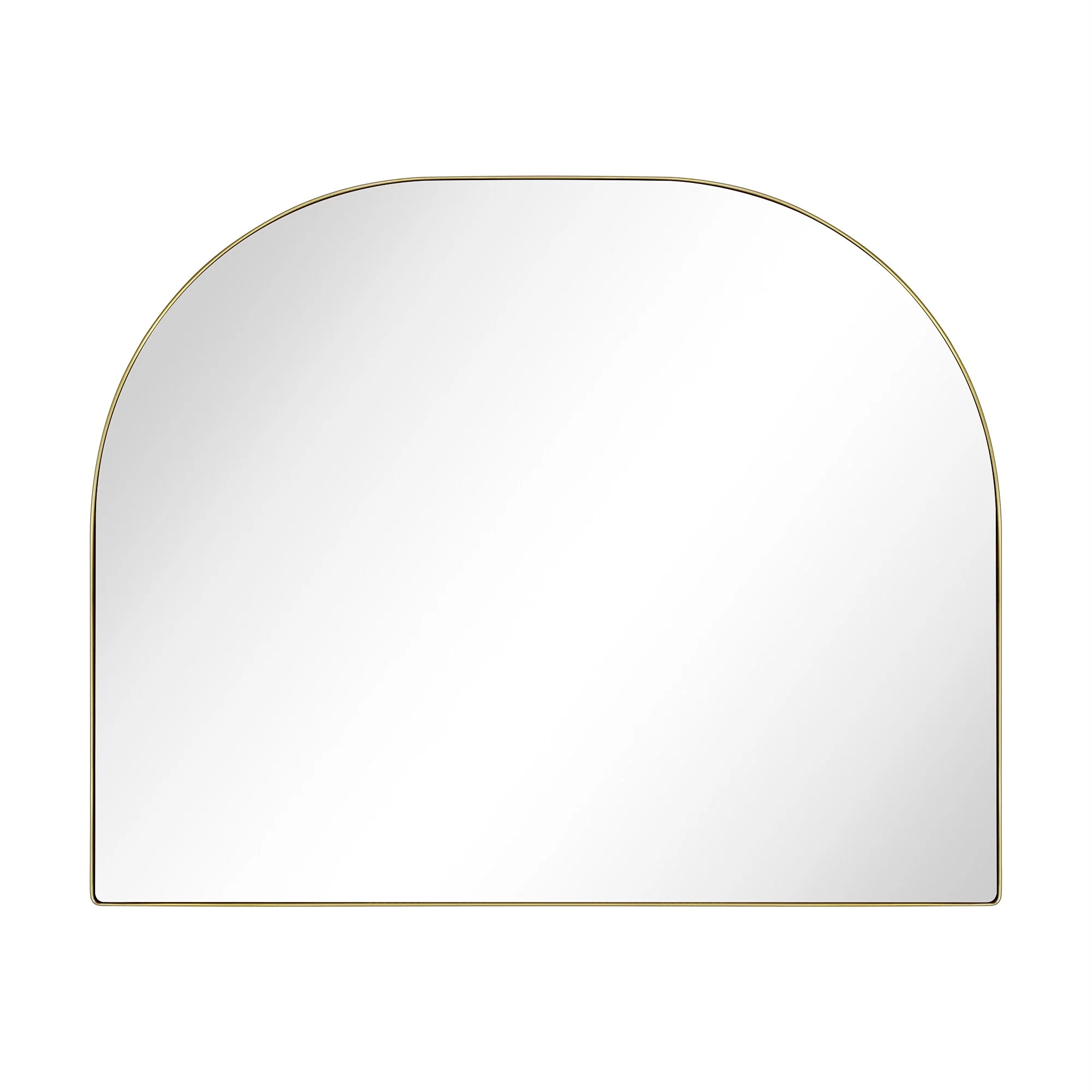 TEHOME Dezerae Large Arch Mirror for Mantel, 40'' W x 32'' H