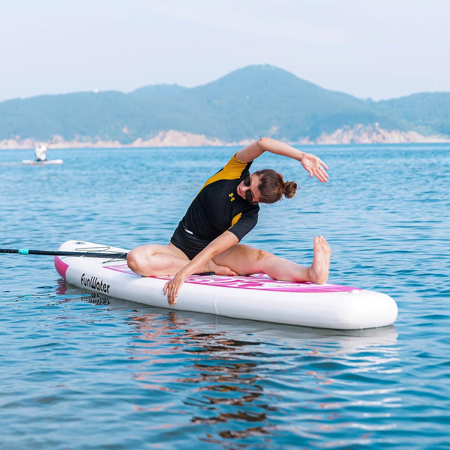 Inflatable Ultra-Light Stand Up Paddle Board for All Skill Levels with Premium SUP Paddleboard Accessories,Non-Slip Comfort Deck for Youth & Adults.