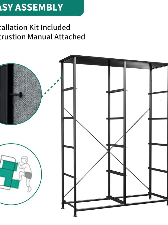 YITAHOME Dresser Storage Drawers Charcoal