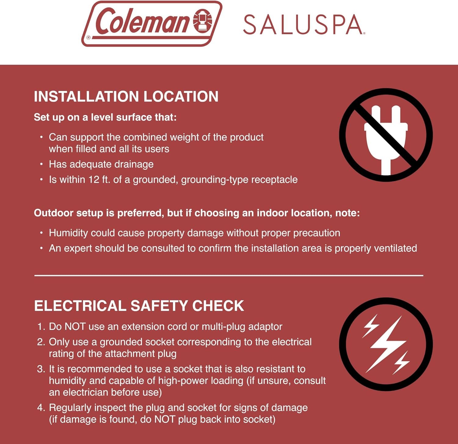 4 to 6 Person Inflatable Hot Tub Square Portable Outdoor Spa with 114 Soothing AirJets and Insulated Cover, Gray-Coleman
