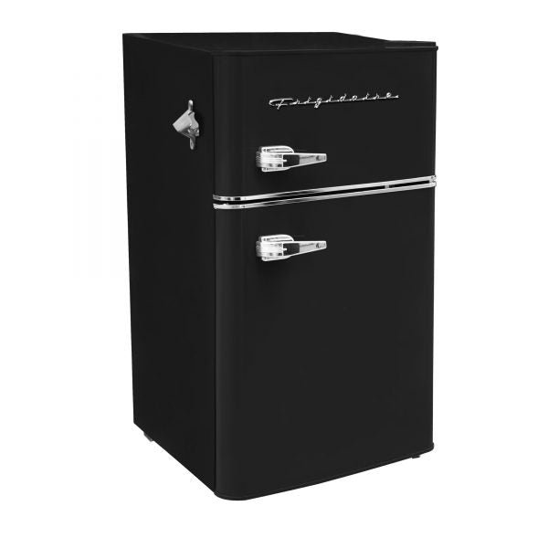 3.2 Cu ft Two Door Compact Refrigerator with Freezer