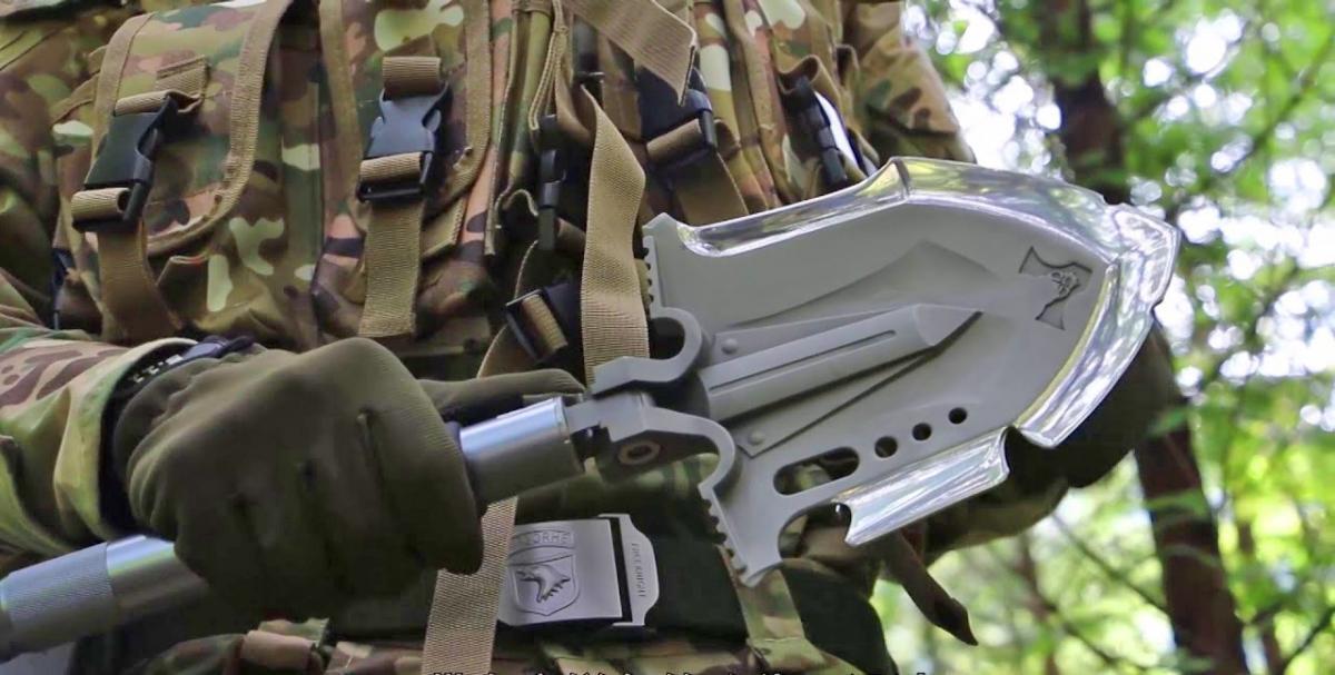 BrandName Indestructible Multipurpose Survival Shovel  C Durable, Lightweight, Ergonomic Tool for Outdoor Activities