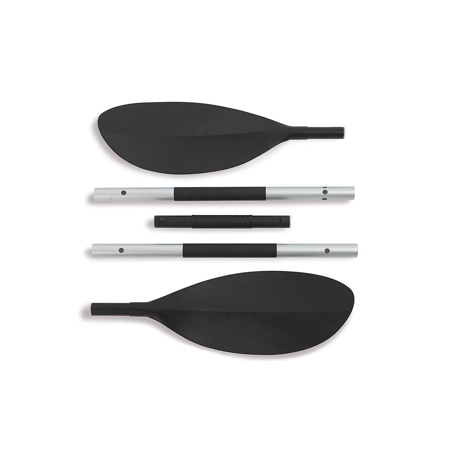 Intex 2-Person Inflatable Kayak with Oars, Pump & 1-Person Inflatable Kayak