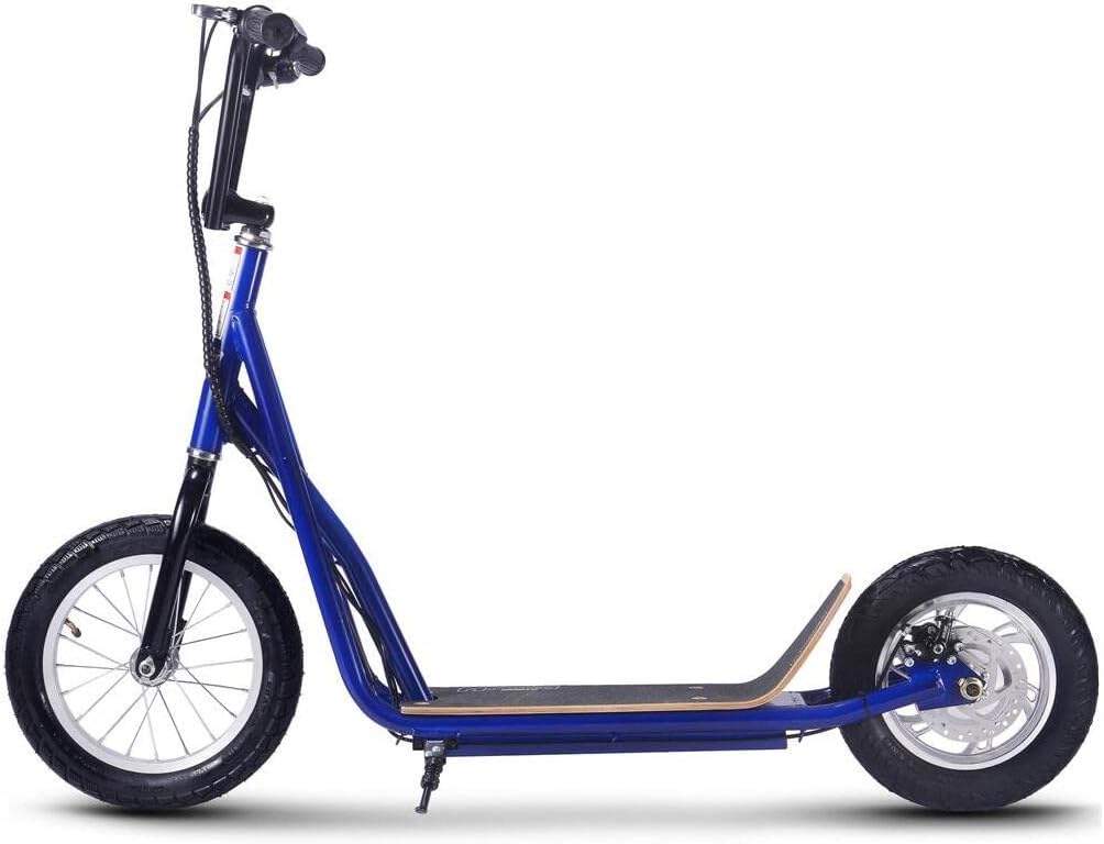 36v 350w Big Wheel Lithium Electric Scooter Blue (Groove-350)