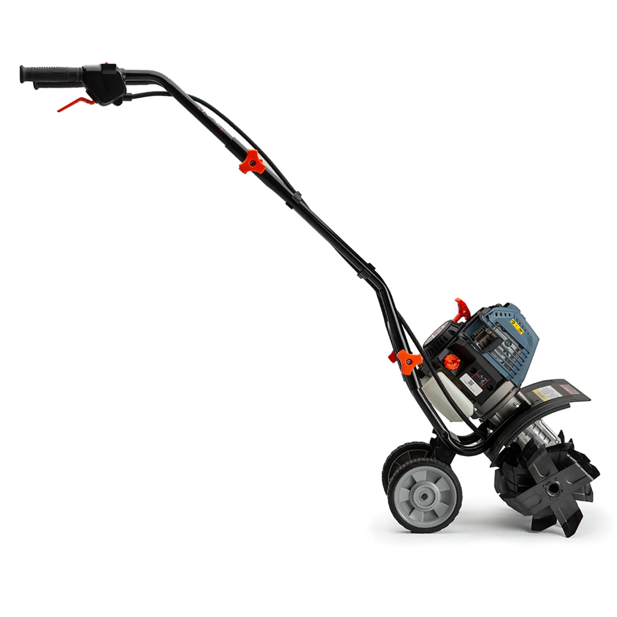 SENIX 46 cc 4-Cycle Gas Powered Tiller Cultivator, 15-Inch Tilling Width, 8-Inch Tilling Depth, TL4QL-L1