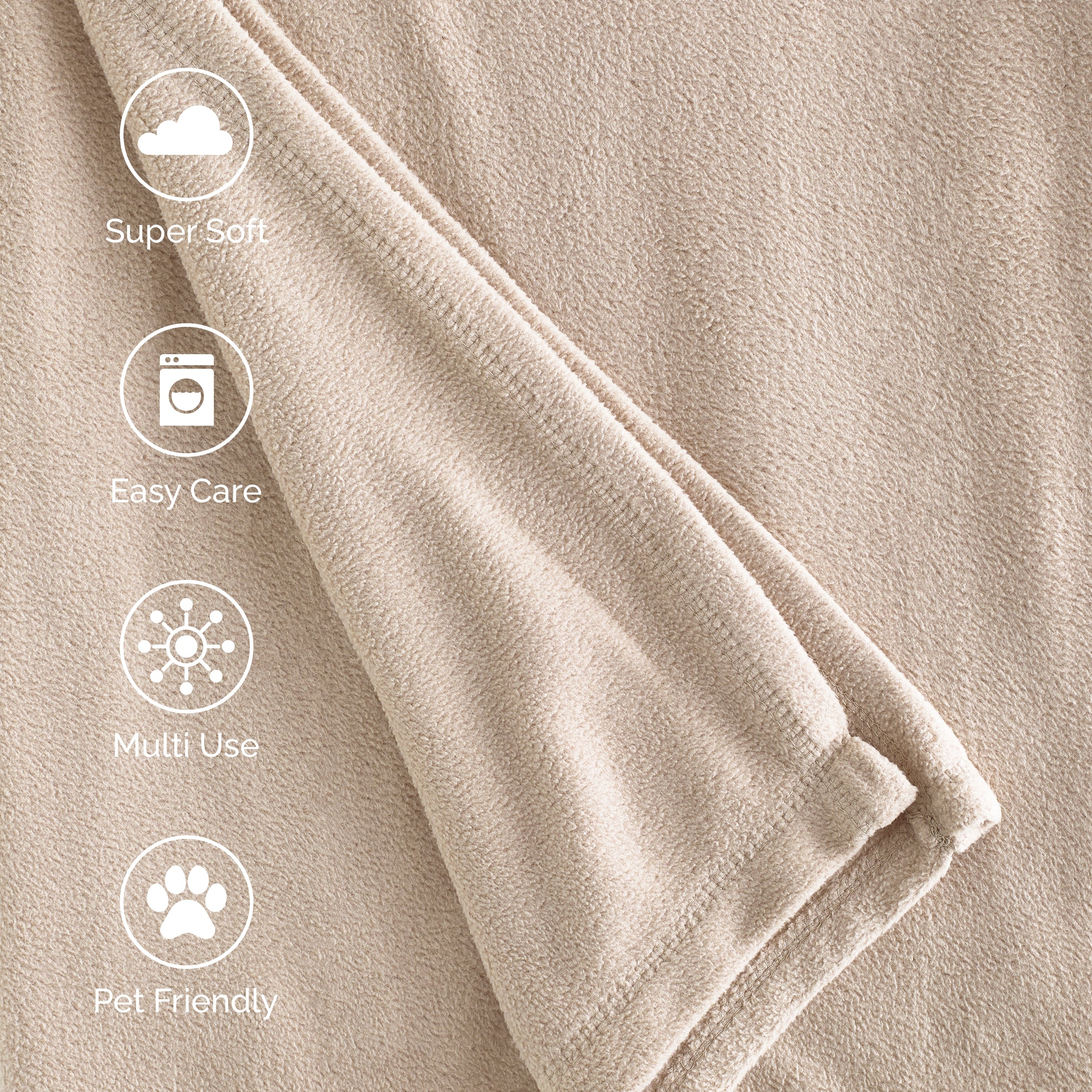 Martex Super Soft Fleece - Comfy Lightweight All Season Blanket