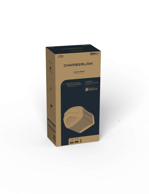 1/2-HP Chain Drive Garage Door Opener