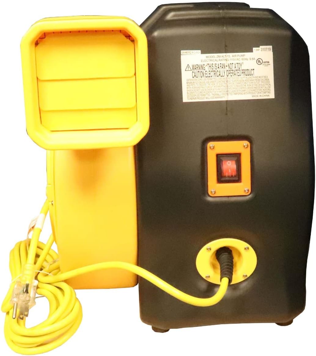 Inflatable Bounce House Blower, Energy Efficient, Low Amp Draw Inflatable Blowers for Inflatable Bounce House, Water Slide, and Obstacle Course for Kids