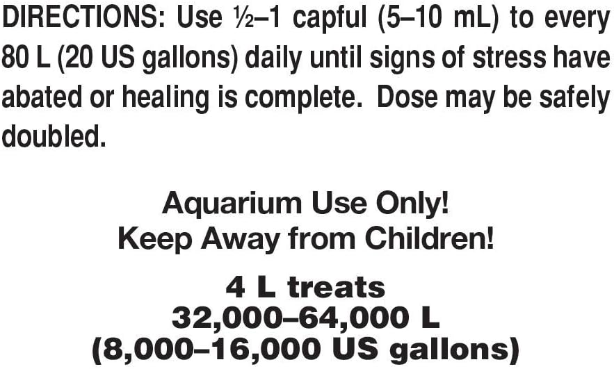 Fresh and Saltwater Conditioner - Chemical Remover and Detoxifier 20L / 5.3 gal