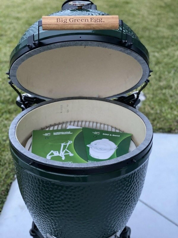 Brand new big green egg grill smoker with new accessories