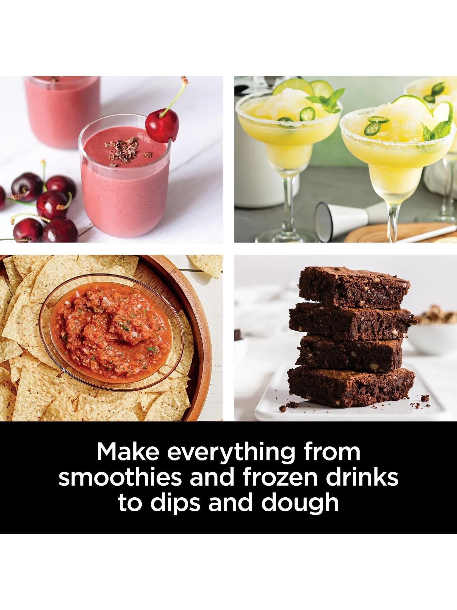 Ninja Compact Kitchen System, 1200W, Auto-iQ, 3-in-1 Blender, Processor & Ice Crusher with 72-oz. Pitcher & 18-oz. Cup, Grey