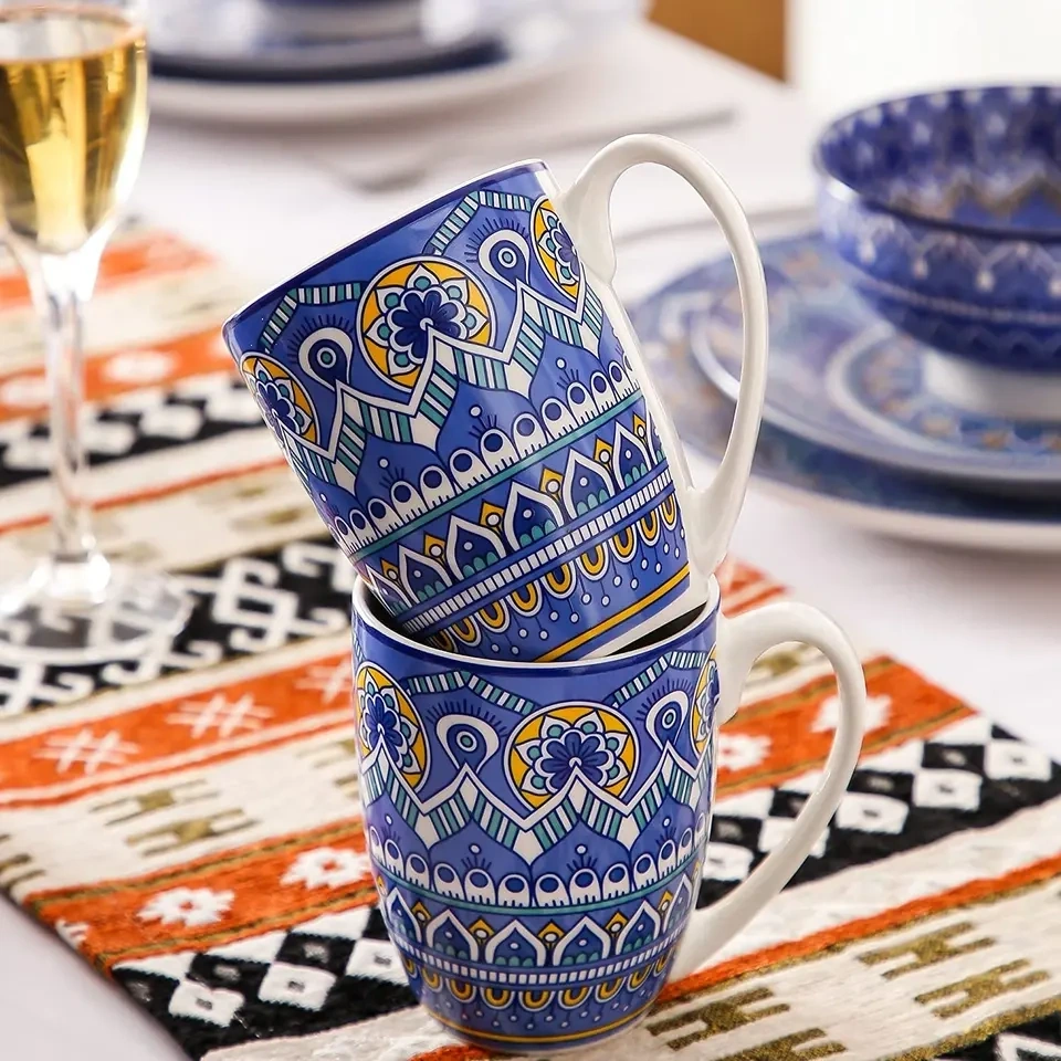 Brand Deluxe 58-Piece Ceramic Tableware Set  C Durable, Stylish, High-Quality Dining Essentials