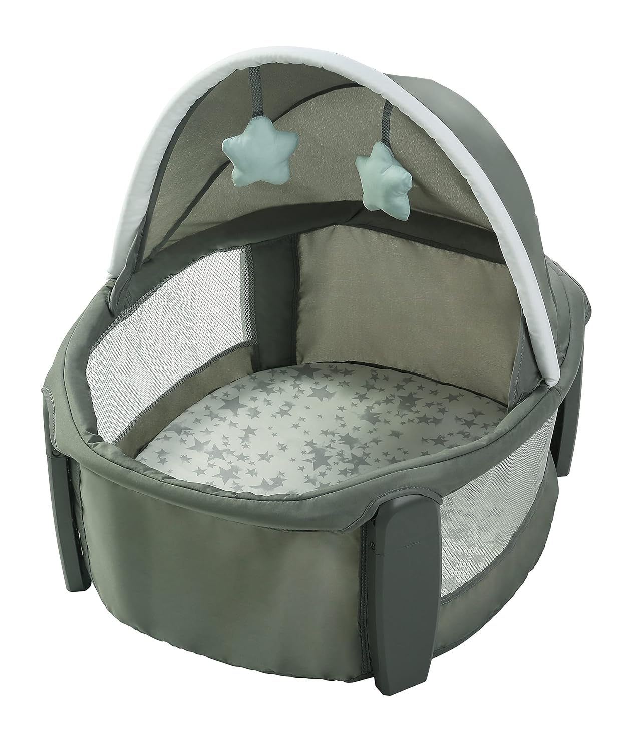 Graco Pack 'n Play Close2Baby Bassinet Playard Features Portable Bassinet Diaper Changer and More, Derby