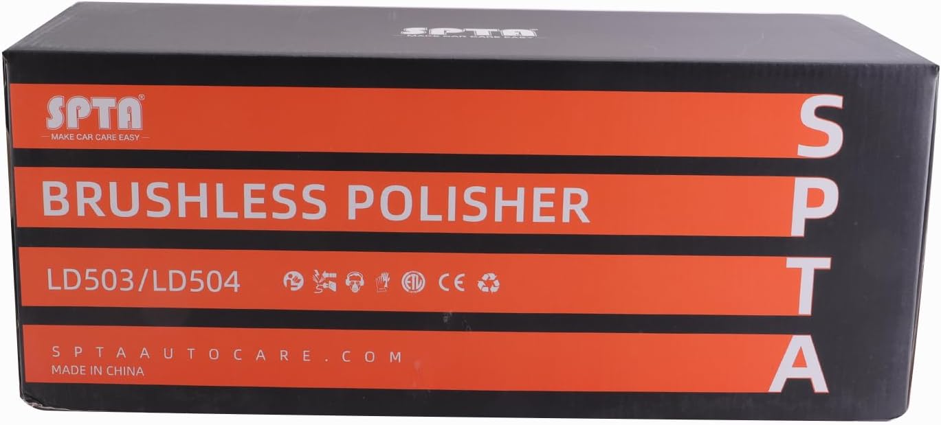 Buffer Polisher, 18V Cordless Rotary Polisher, 4Inch & 5Inch Car Polisher with 7 Variable Speed 2Pcs 4.0Ah Battery, 2 Backing Plate, 6 Polishing Pads, 2 Wool Pads for Car Polishing and Waxing