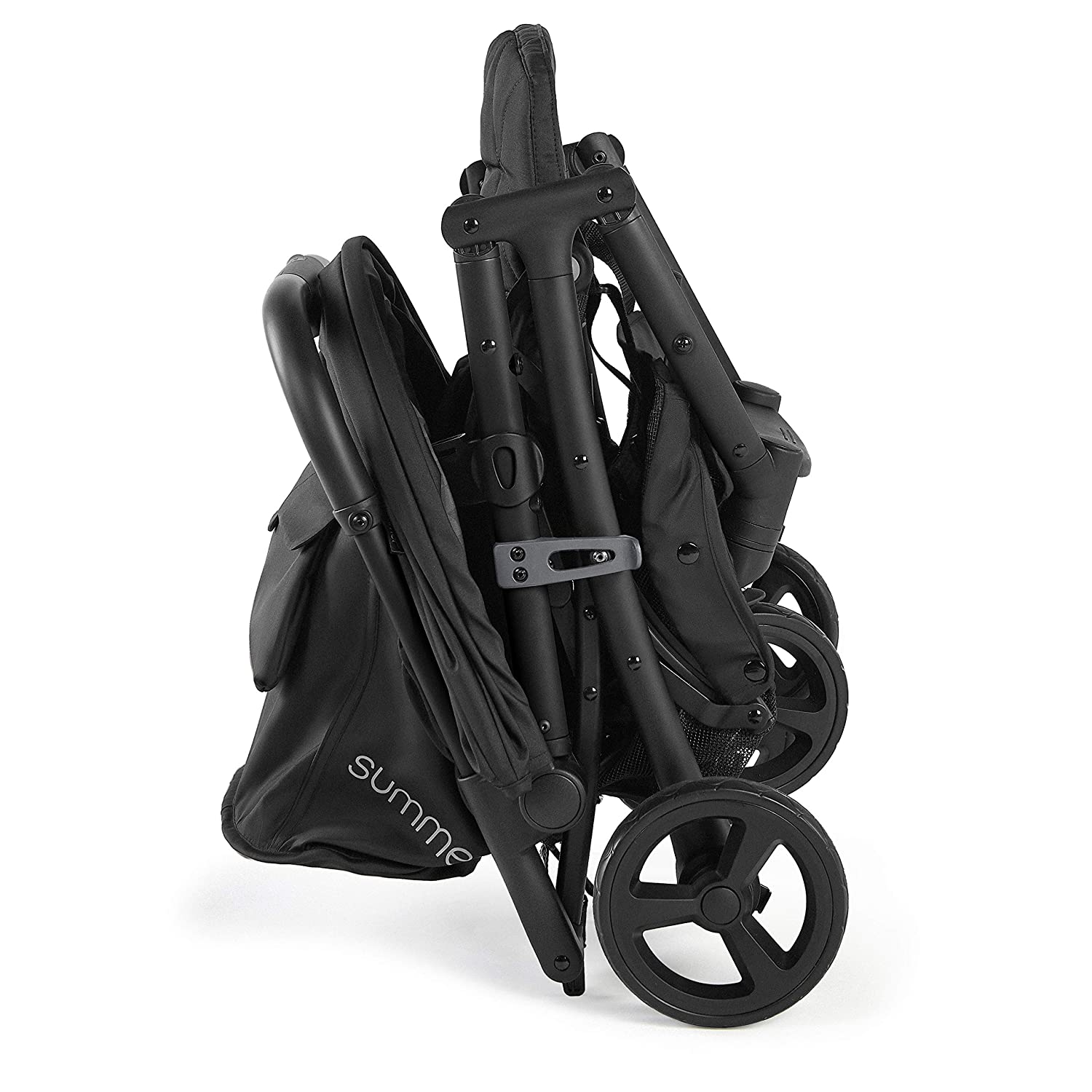 3Dpac CS+ Double Stroller, Black �C Car Seat Compatible Baby Stroller �C Lightweight Stroller with Convenient One-Hand Fold