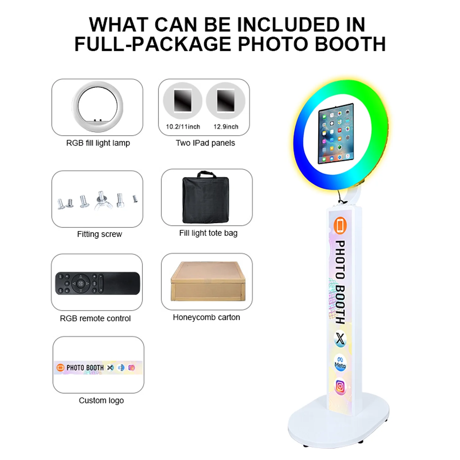 Ipad Photo Booth Selfie Photobooth Machine for Wedding Ipad PhotoBooth Weddings Parties Events