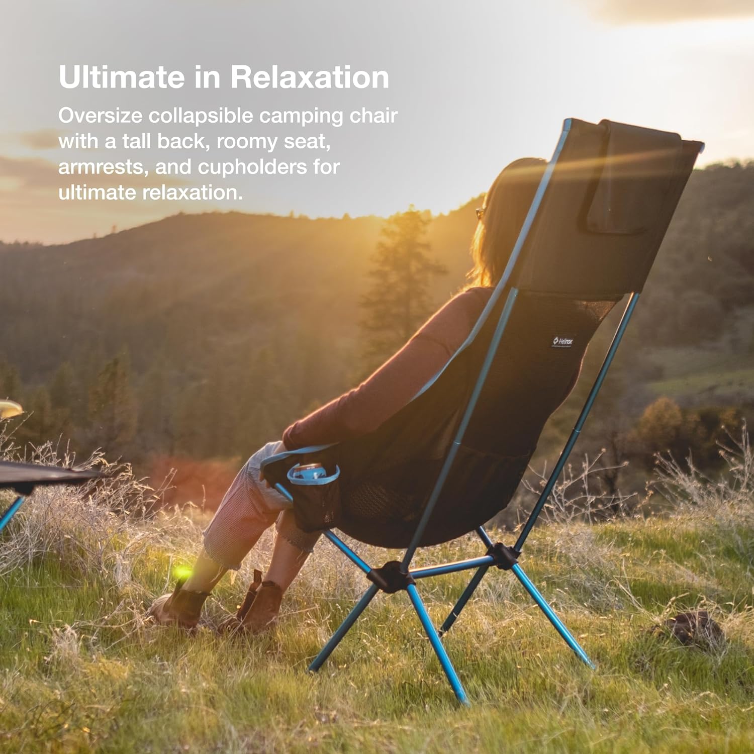 Savanna High-Back Collapsible Camp Chair