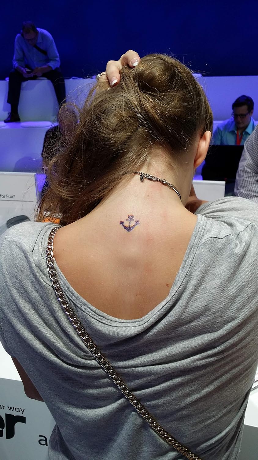 Prinker S Temporary Tattoo Device with Black Ink, Water-Resistant, Compatible with iOS & Android, Includes Battery & Charger