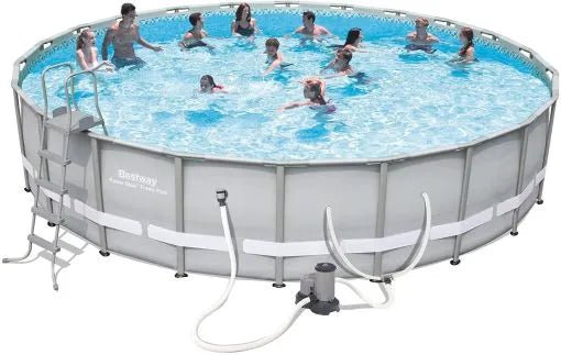 Power Steel Frame Pool Set, 22�� x 52���