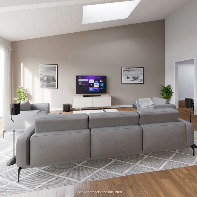 6.1-in 80-Watt Set of 2 Smart Indoor Portable Speaker