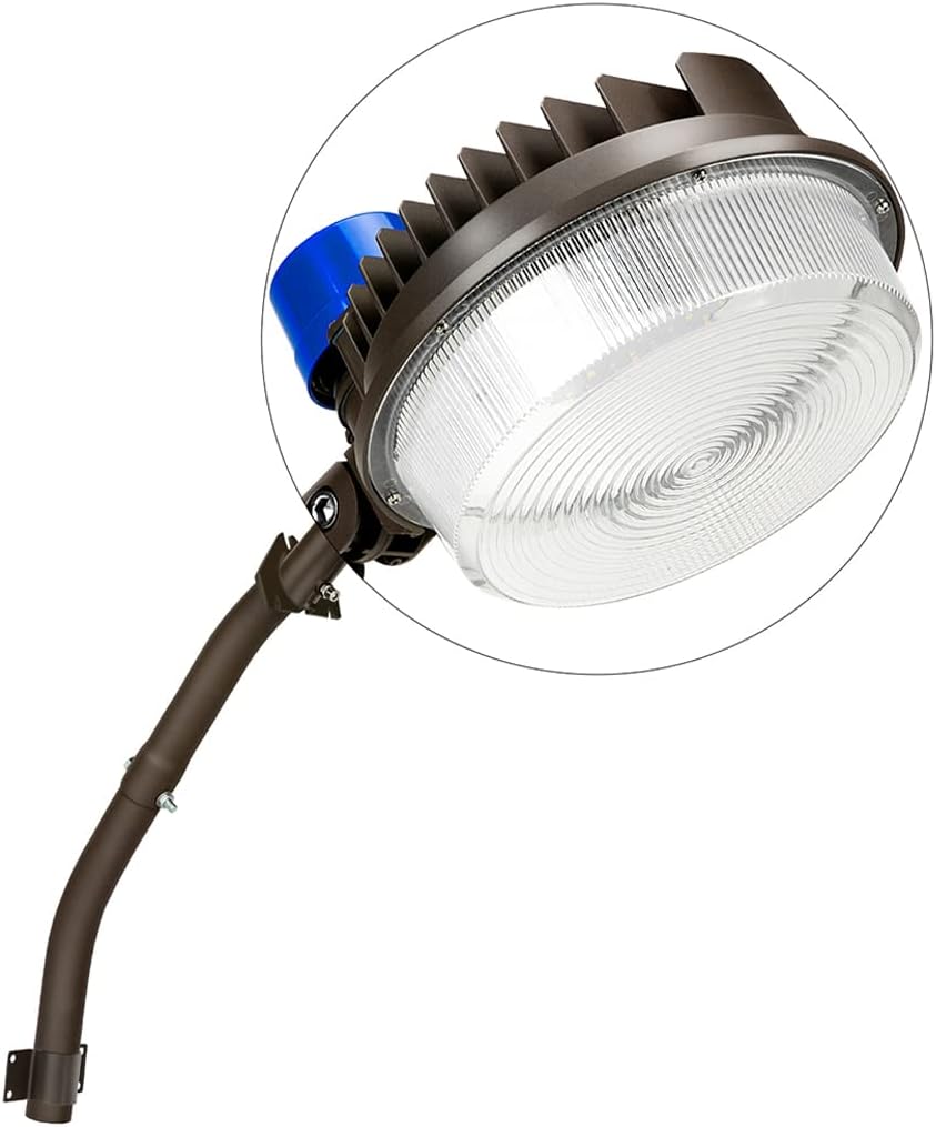 120W LED Barn Light Dusk to Dawn Outdoor Lighting 18000lm 5000K LED Security Lights Adjustable Angle IP65 Waterproof Flood Lights Outdoor for Yard Warehouse ? Pack